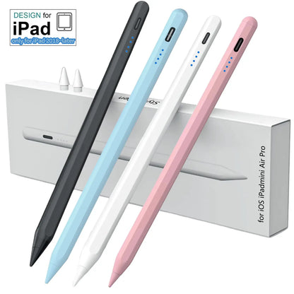 Professional Stylus Pen for Apple iPad (2018-2026) - Fast Charging, Magnetic Attachment, Compatible with iPad 11/10/9/8/7/6th Gen, Pro 12.9/11/13-Inch, Air 3/4/5/M2/M3, Mini 5/6 - Pink