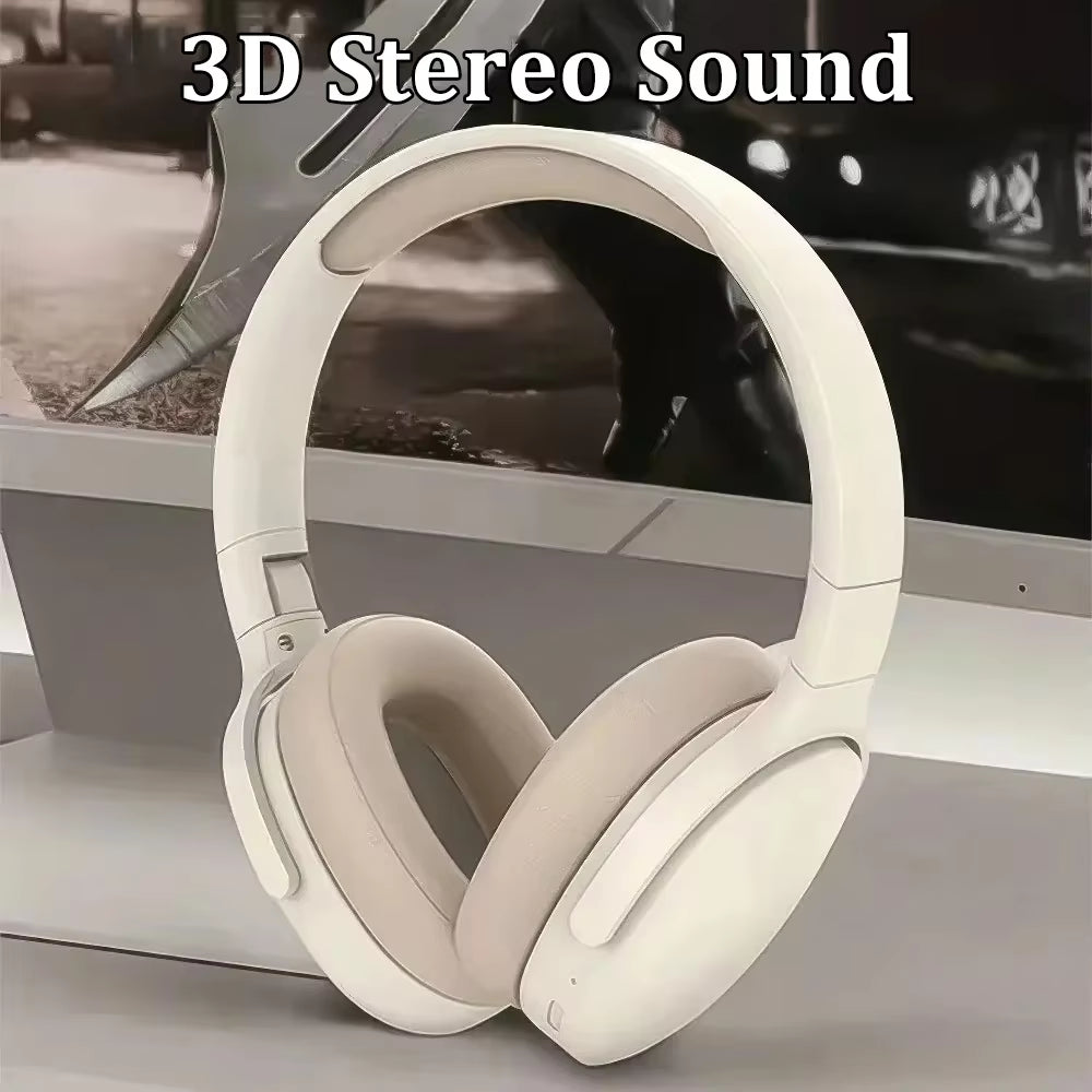Bluetooth 5.3 Headsets Gaming Headphones Dual Mode Wireless Earphones Foldable Noise Reduction Music Headsets for Iphone Xiaomi