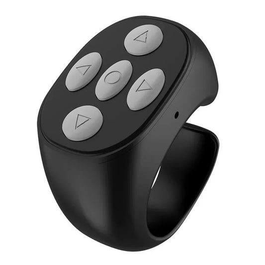 Smart Fingertip Ring Remote Control Automatic Page Turner Browsing Mouse Wireless Bluetooth for Mobile Selfie Mice Selfie Video