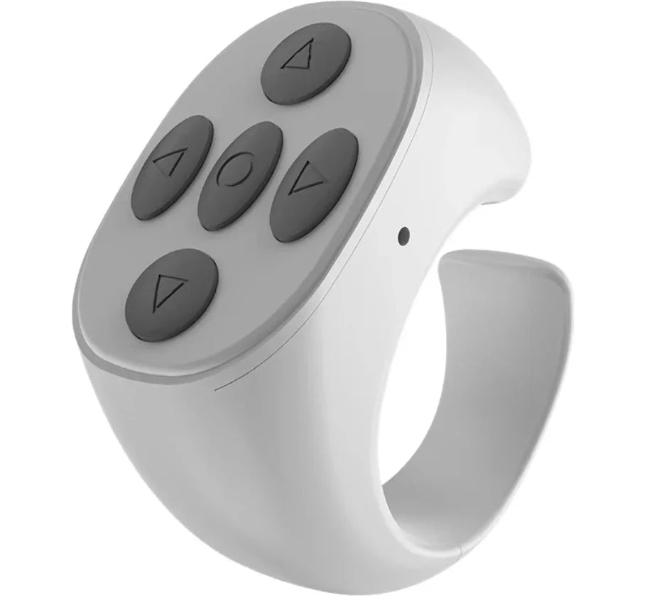 Smart Fingertip Ring Remote Control Automatic Page Turner Browsing Mouse Wireless Bluetooth for Mobile Selfie Mice Selfie Video