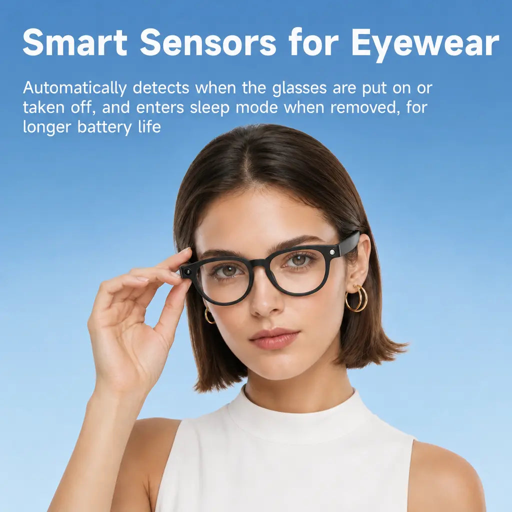 Sightflow Smart AI Camera Glasses with 8MP Photochromic UV Protection Lenses, Real-Time Translation in 160+ Languages, Bluetooth Audio, Hands-Free Photo and Video Capture, Touch Control, Ideal for Travel and Outdoor Use, Compatible with iOS and Android