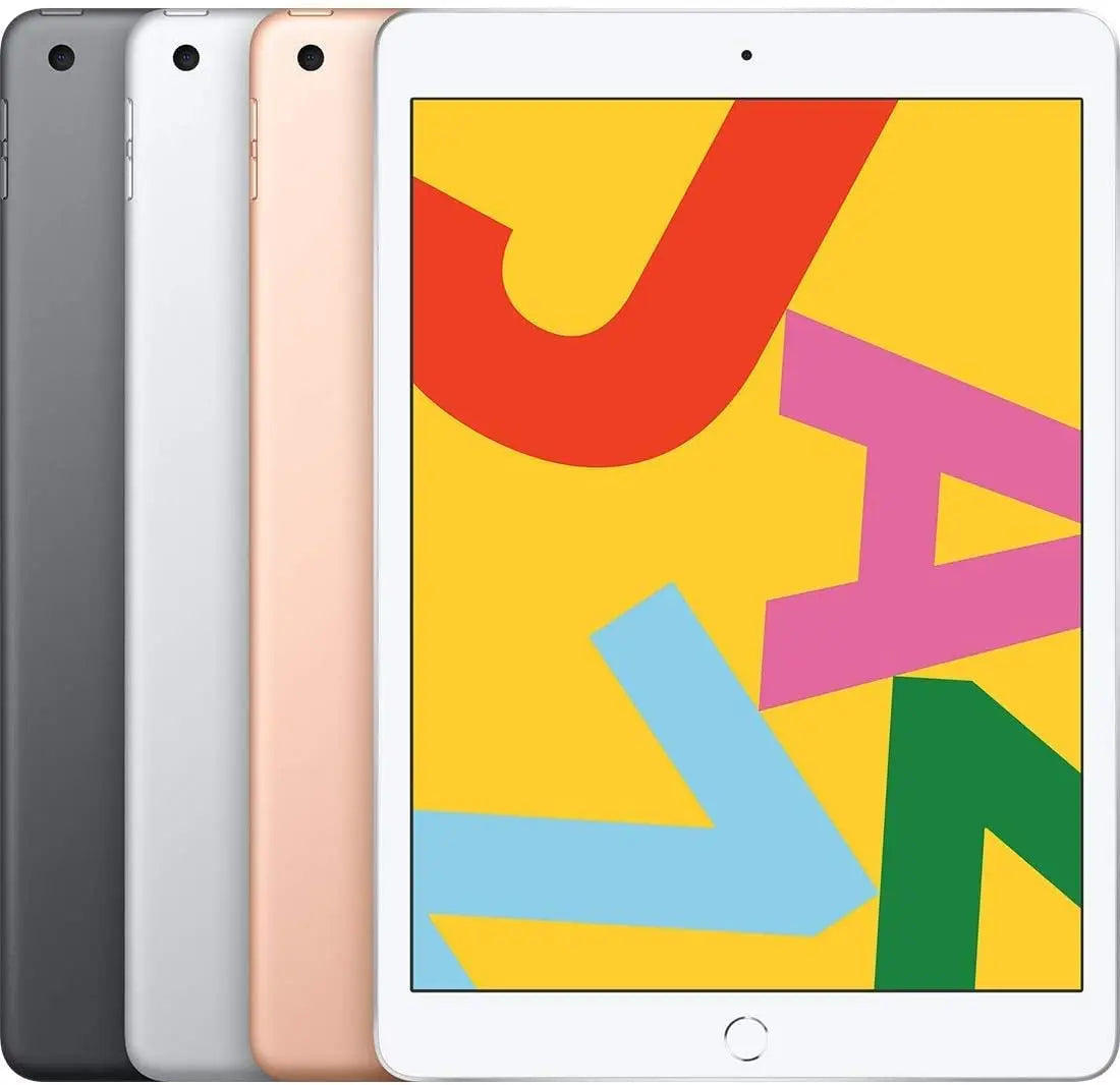 Refurbished Apple iPad 10.2-Inch, 32GB-128GB, Wi-Fi Only, Available in Multiple Colors, Good Condition Bundle