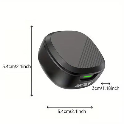 Acer Premium Wireless Earbuds, Spatial Audio with Surround Sound, Long Battery Life, Smart Call Noise Cancellation, Low Latency for Gaming/Tv, Type-C Fast Charging, Earbuds Wireless Headphones Bluetooth Audifonos Bluetooth Sync Game Headset Headphone